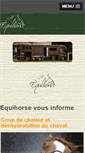 Mobile Screenshot of equihorse.be